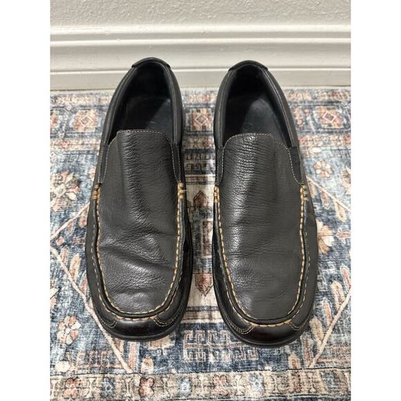 Cole Haan Tucker Venetian Black Leather Driving Loafer Shoes Men’s Size 8.5 M - Picture 1 of 7